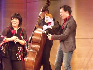 Ann Harada, Rod and John Tartaglia Photo