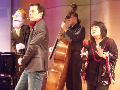 Rod, John Tartaglia and Ann Harada Photo
