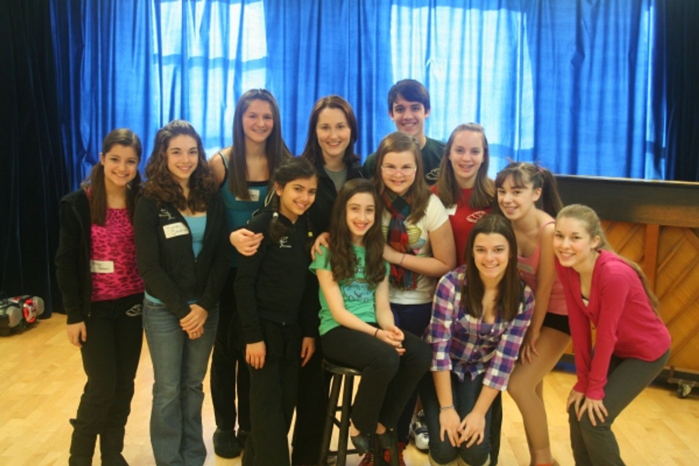 Photo Flash: BILLY ELLIOT's Kjellman, Rakos, Galembo, and Yarosh Visit With The Students of Broadway Artists Alliance Photo Flash: BILLY ELLIOT's Kjellman, Rakos, Galembo, and Yarosh Visit With The Students of Broadway Artists Alliance Image