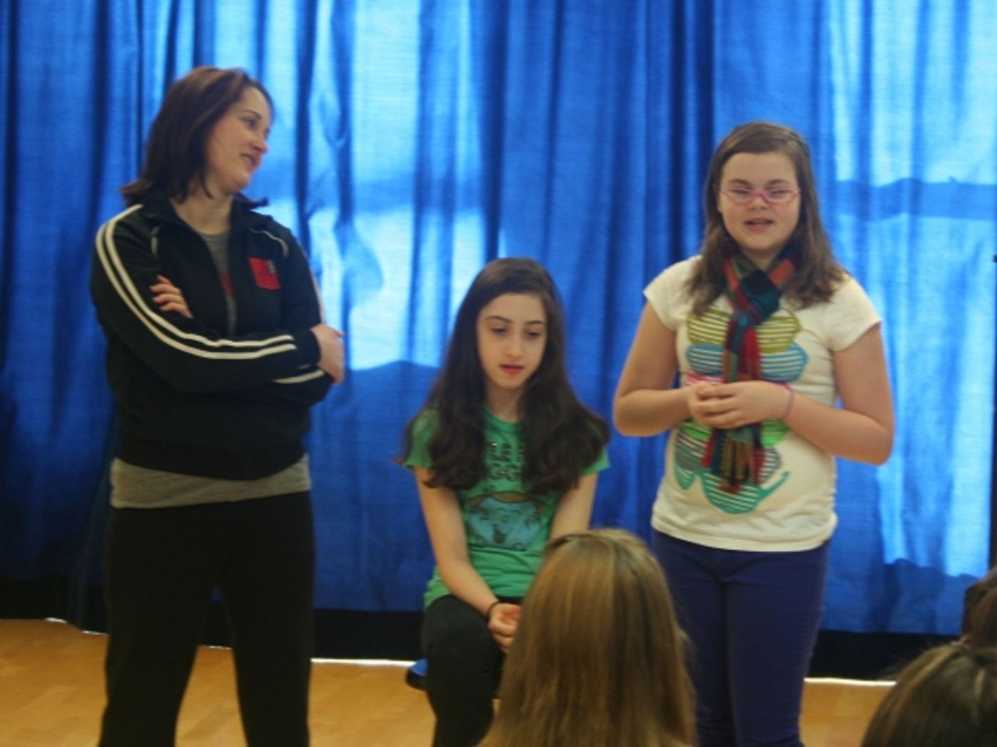 Photo Flash: BILLY ELLIOT's Kjellman, Rakos, Galembo, and Yarosh Visit With The Students of Broadway Artists Alliance Photo Flash: BILLY ELLIOT's Kjellman, Rakos, Galembo, and Yarosh Visit With The Students of Broadway Artists Alliance Image
