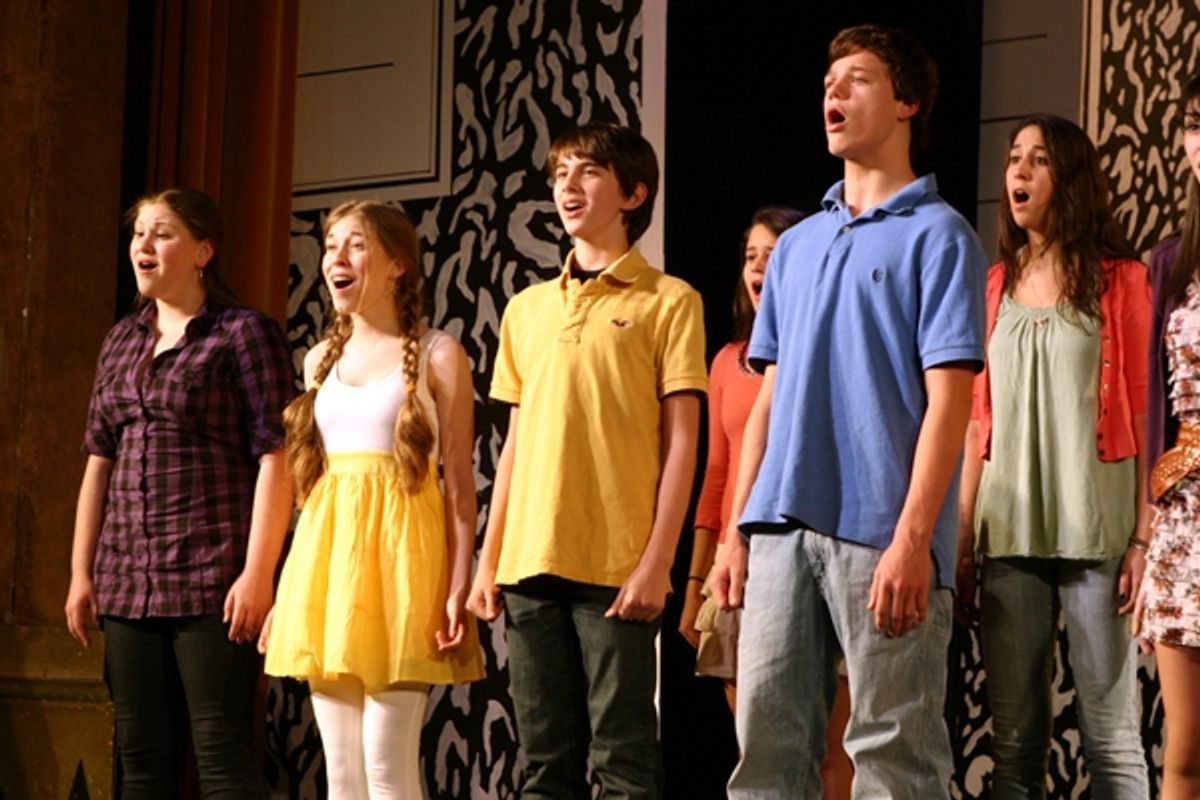 Hillary Ginsberg, Michaela Bryce, Evan Rocco, Connor Antico and Hanna Work at 