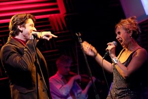 Andy Karl and Orfeh @ BroadwayWorld Andy Karl and Orfeh Photo