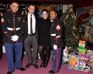 Sgt Trimber, Alan Cumming, Ricky Lake and Sgt Hernandez @ BroadwayWorld Sgt Trimber, Alan Cumming, Ricky Lake and Sgt Hernandez Photo