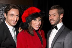 Director Scott Nevins, Kate Linder and Producer Matt Patton @ BroadwayWorld Director Scott Nevins, Kate Linder and Producer Matt Patton Photo