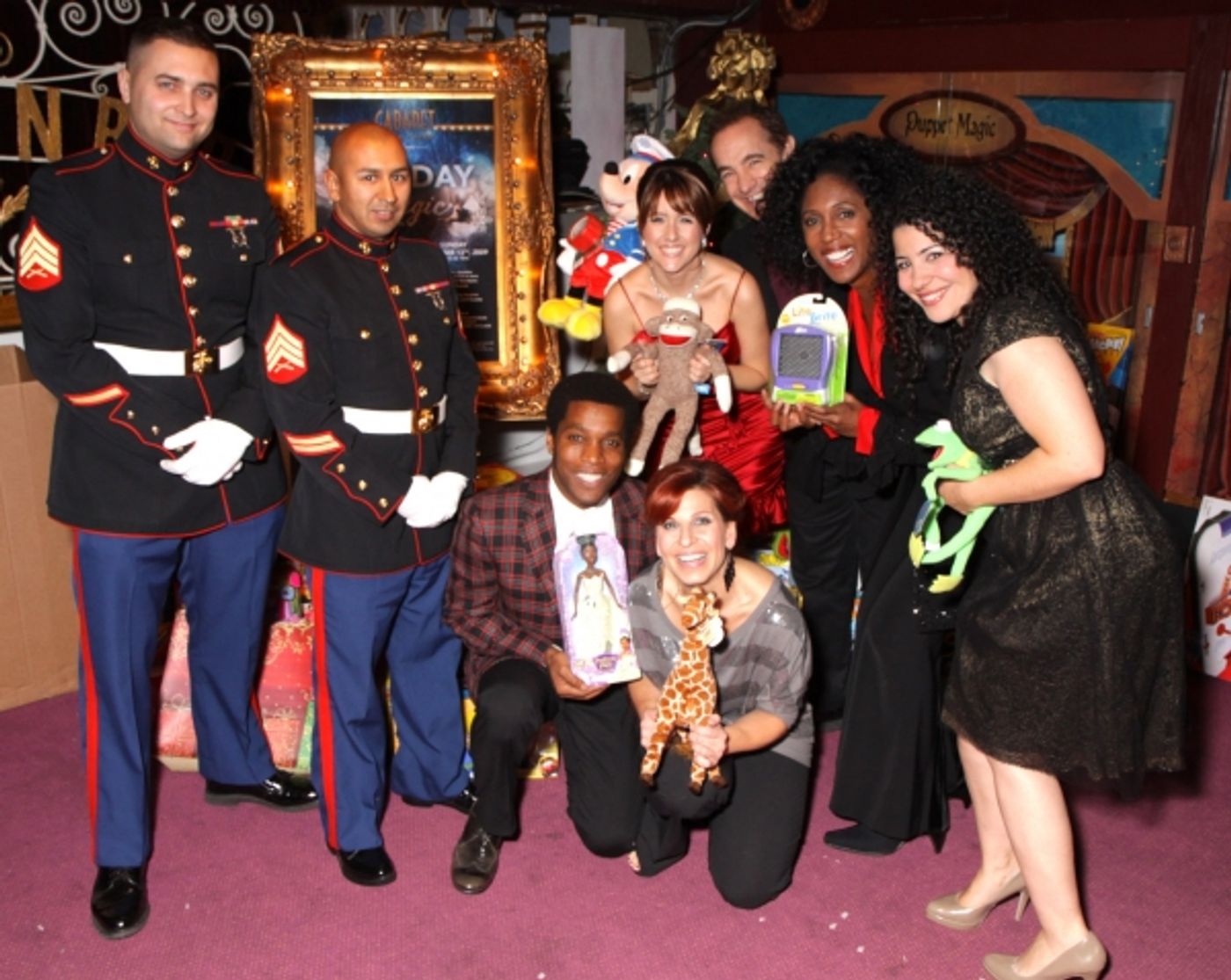 Photo Flash: Cabaret at the Castle Holds Homage To a Festive Season, Benefits Toys For Tots Photo Flash: Cabaret at the Castle Holds Homage To a Festive Season, Benefits Toys For Tots Image