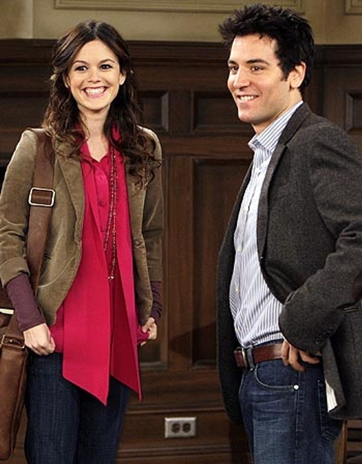 Guest Star Rachel Bilson and Josh Radnor at 