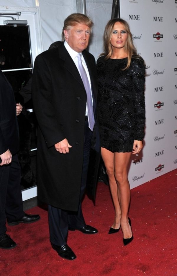Donald Trump and  Melania Trump  Photo