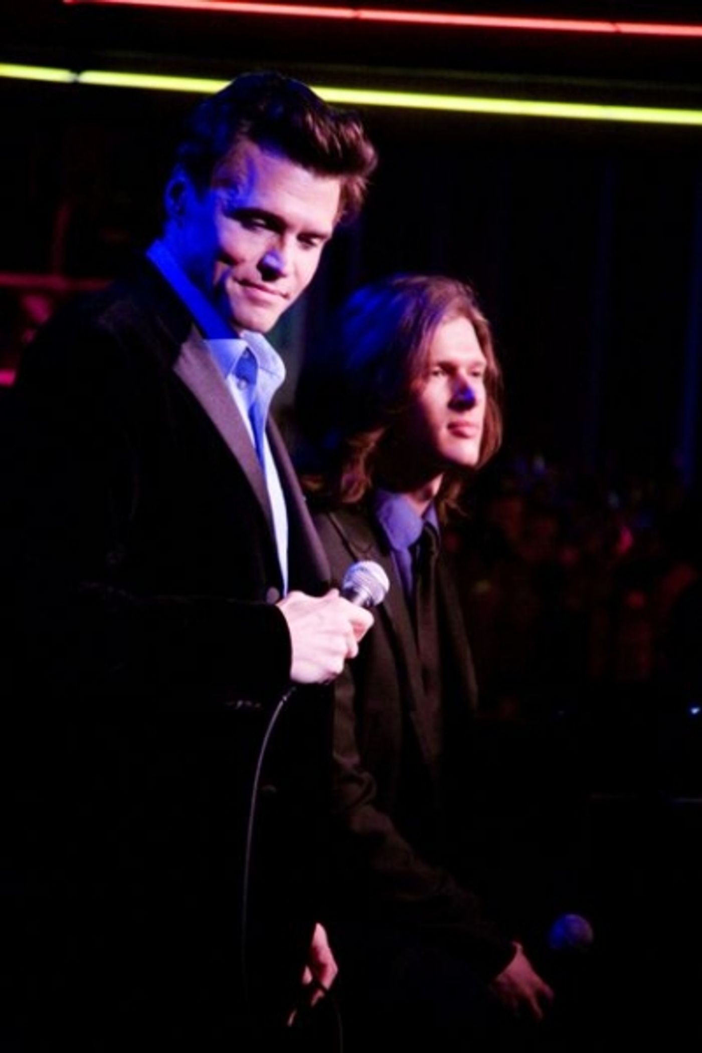 Photo Coverage: Brent Barrett and Jason Robert Brown at Birdland  Image