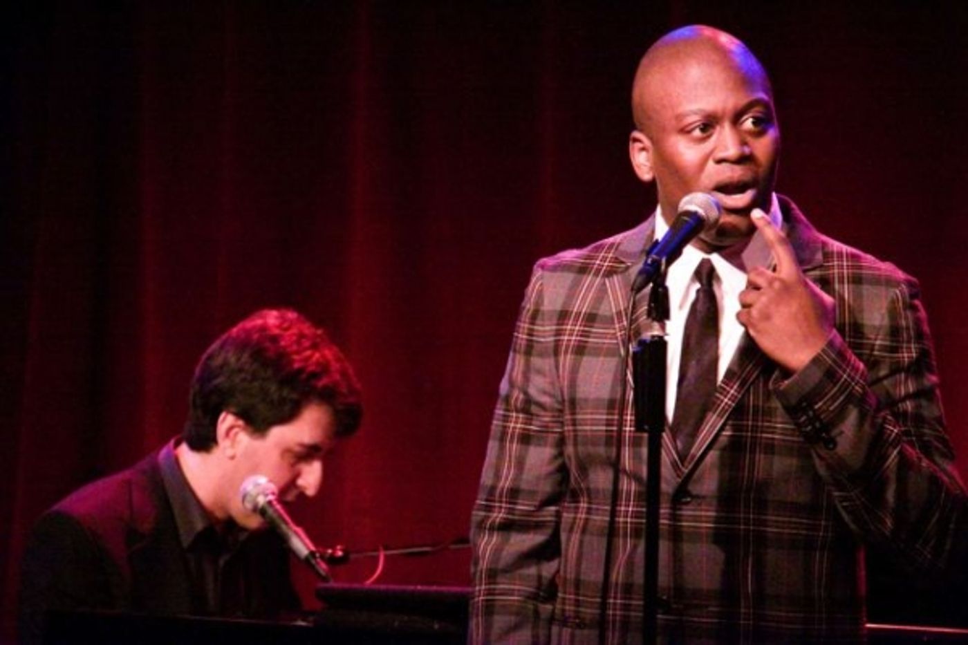 Photo Coverage: Brent Barrett and Jason Robert Brown at Birdland  Image