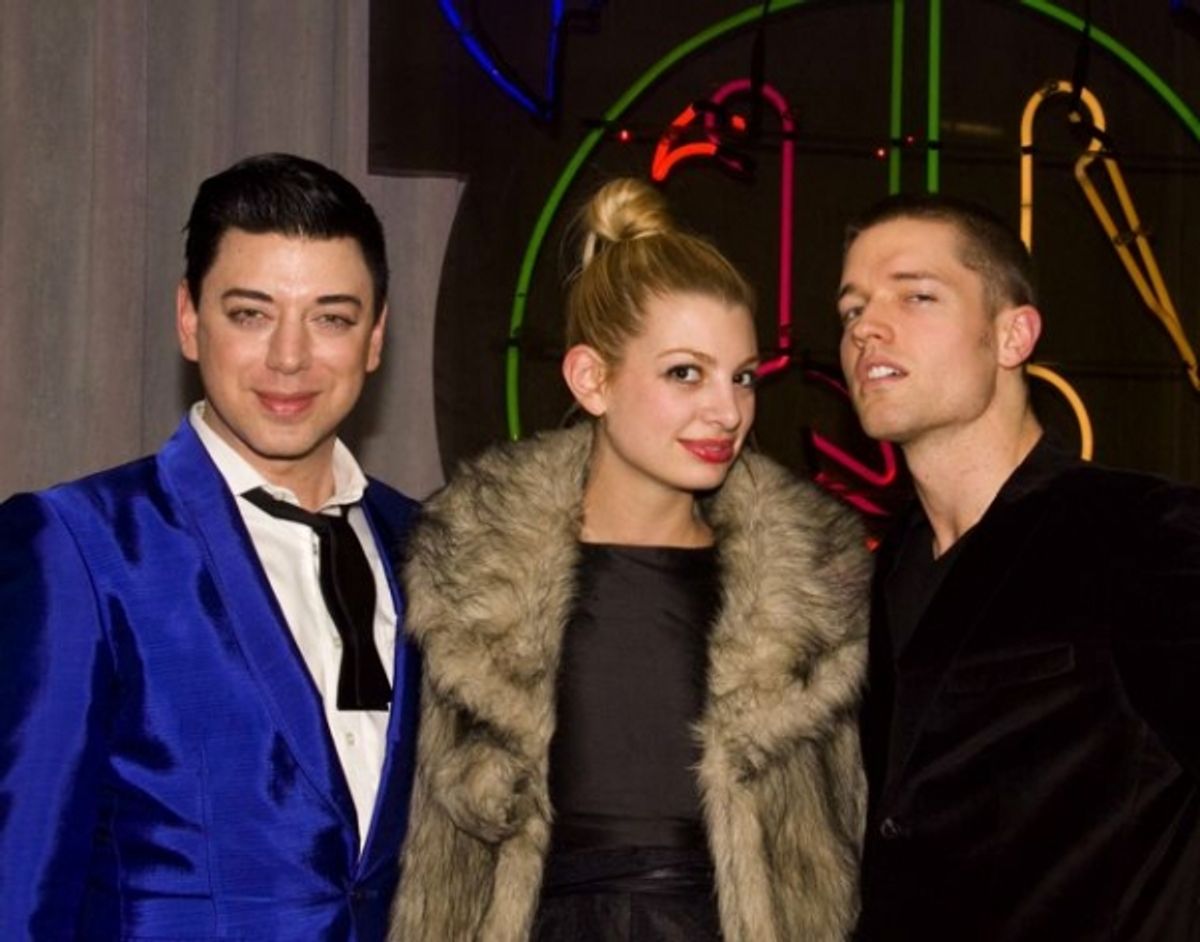 Malan Breton, Ashley Shaw, Ronnie Kroell at 