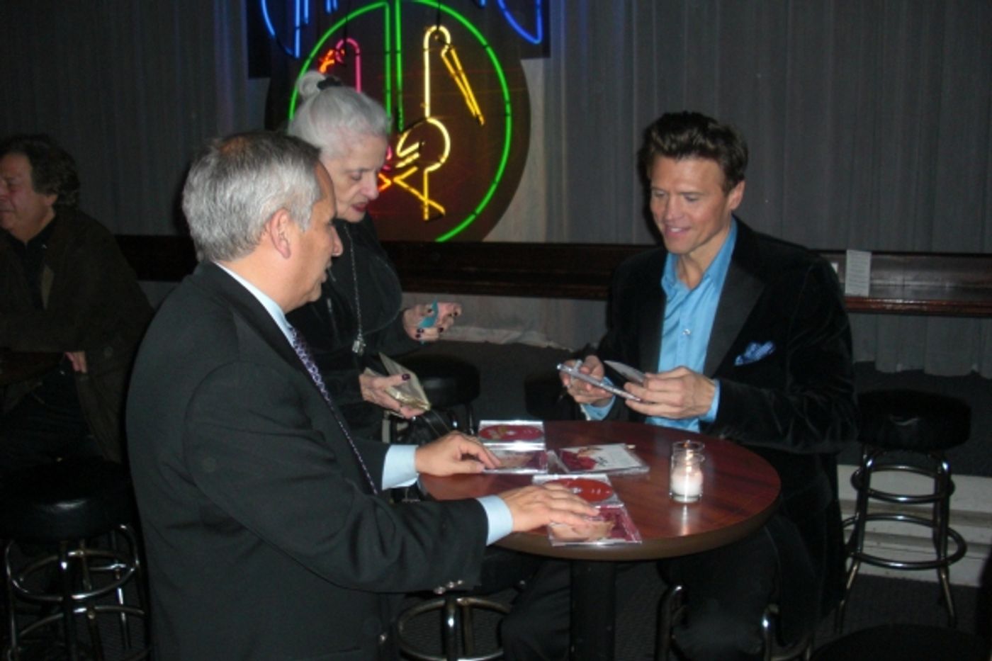 Photo Coverage: Brent Barrett and Jason Robert Brown at Birdland  Image