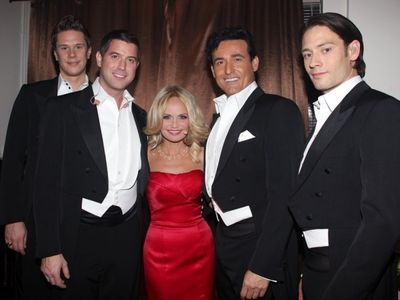David Miller, Sebastien Izambard, Kristin Chenoweth, Carlos Marin, Urs Buhler Photo