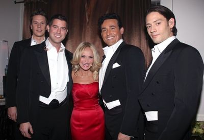 David Miller, Sebastien Izambard, Kristin Chenoweth, Carlos Marin, Urs Buhler Photo