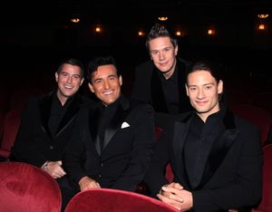 Sebastien Izambard, Carlos Marin, David Miller, Urs Buhler @ BroadwayWorld Sebastien Izambard, Carlos Marin, David Miller, Urs Buhler Photo