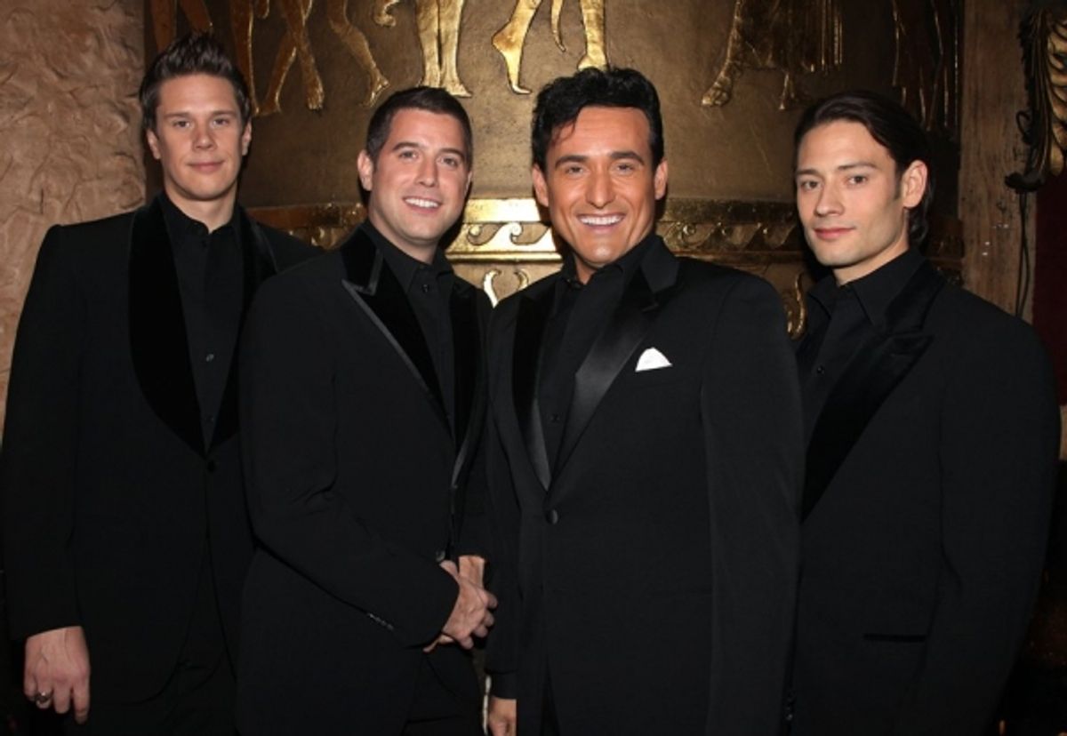 David Miller, Sebastien Izambard, Carlos Marin, Urs Buhler at 