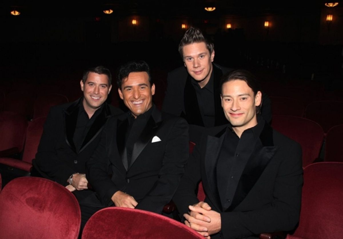 Sebastien Izambard, Carlos Marin, David Miller, Urs Buhler at 