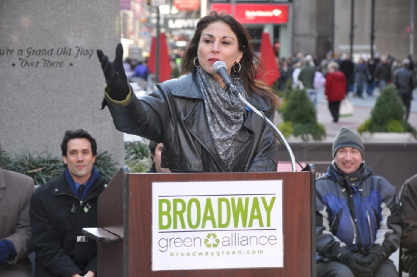 Photo Coverage: Broadway Green Alliance E-Waste Collection Photo Coverage: Broadway Green Alliance E-Waste Collection Image