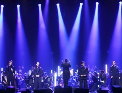 David Miller, Sebastien Izambard, Carlos Marin, Urs Buhler Photo