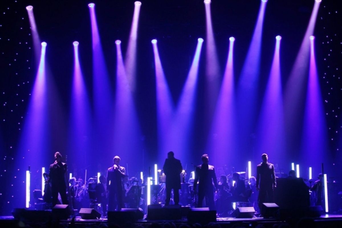 David Miller, Sebastien Izambard, Carlos Marin, Urs Buhler at 