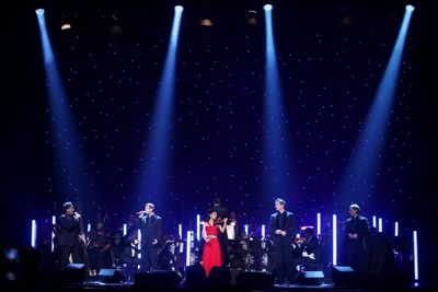 Il Divo and violin virtuoso Vanessa-Mae Photo