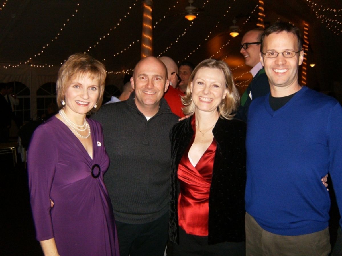 Catherine Lord, Jeff Duke, Jill Wamsley Zager and Jim Zager
 at 