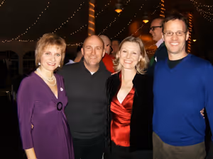 Catherine Lord, Jeff Duke, Jill Wamsley Zager and Jim Zager
 Photo