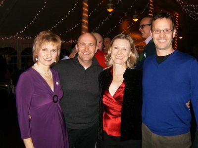 Catherine Lord, Jeff Duke, Jill Wamsley Zager and Jim Zager
 Photo
