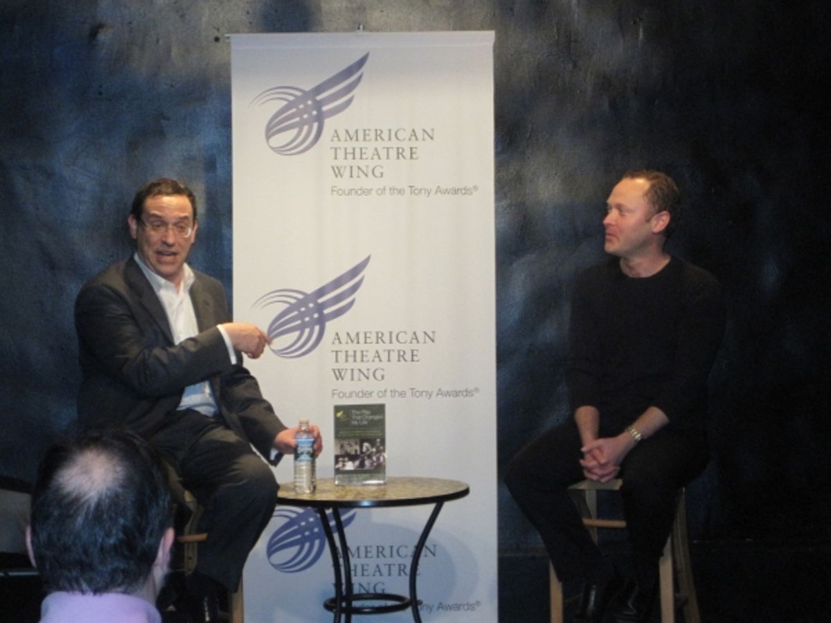 Howard Sherman and Ben Hodges at THE PLAY THAT CHANGED MY LIFE Reading At The Drama Book Shop