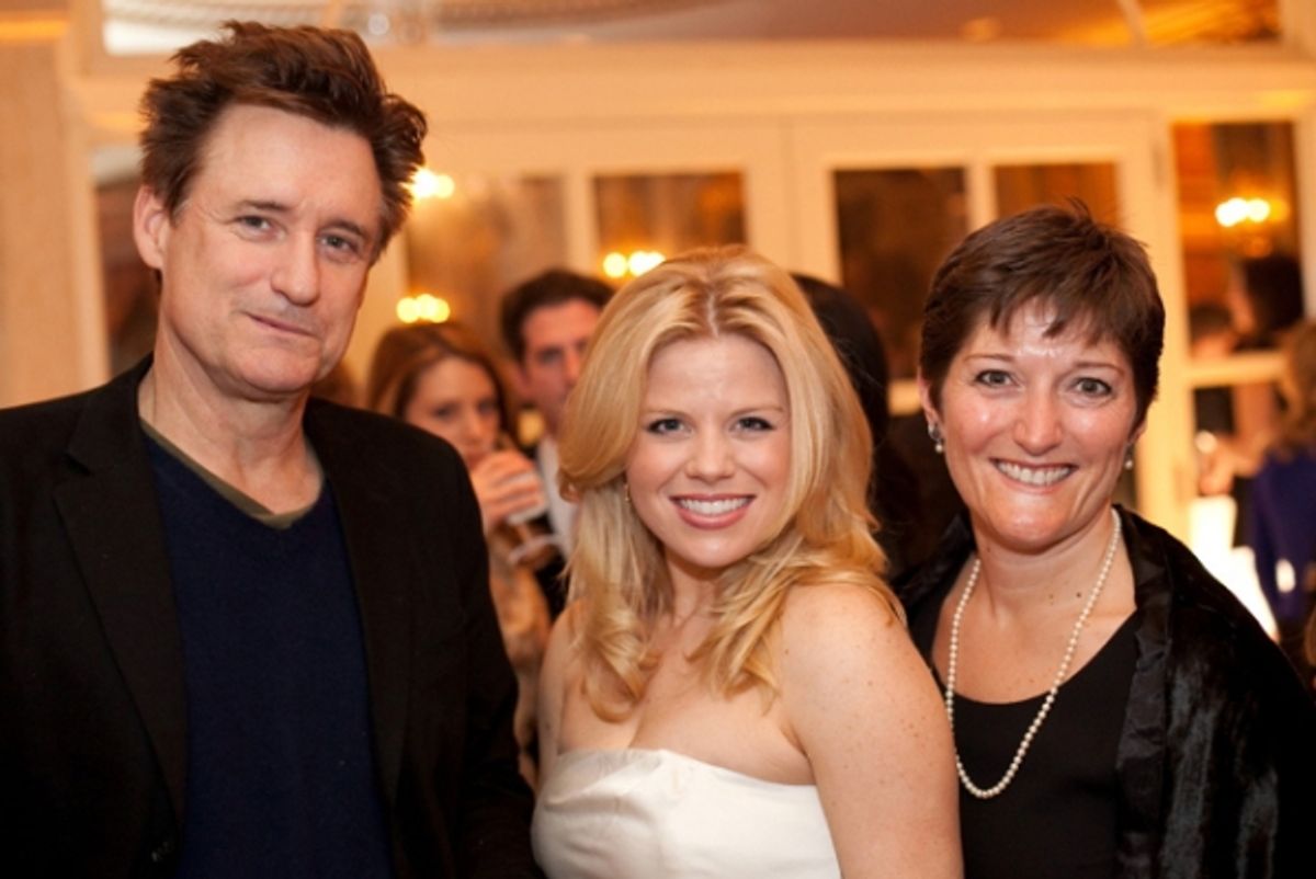 Bill Pullman, Megan Hilty, Nicki Genovese at 