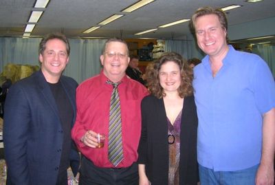 Laurence Holzman, Jim Morgan, Annette Jolles and Matt Castle Photo