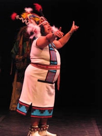 Storyteller Matoaka Eagle (Santo Domingo/Chickahominy) Photo