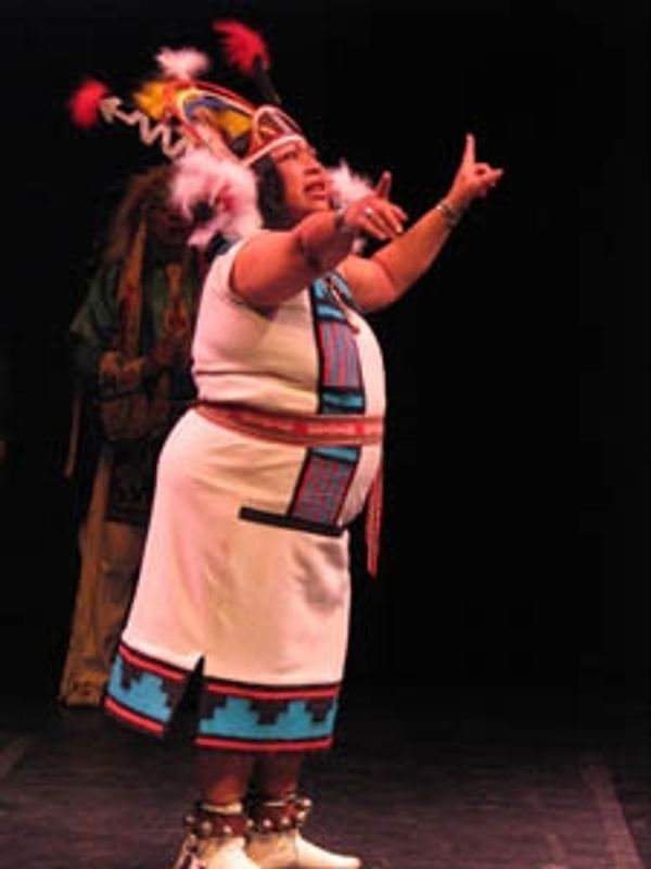 Storyteller Matoaka Eagle (Santo Domingo/Chickahominy) Photo