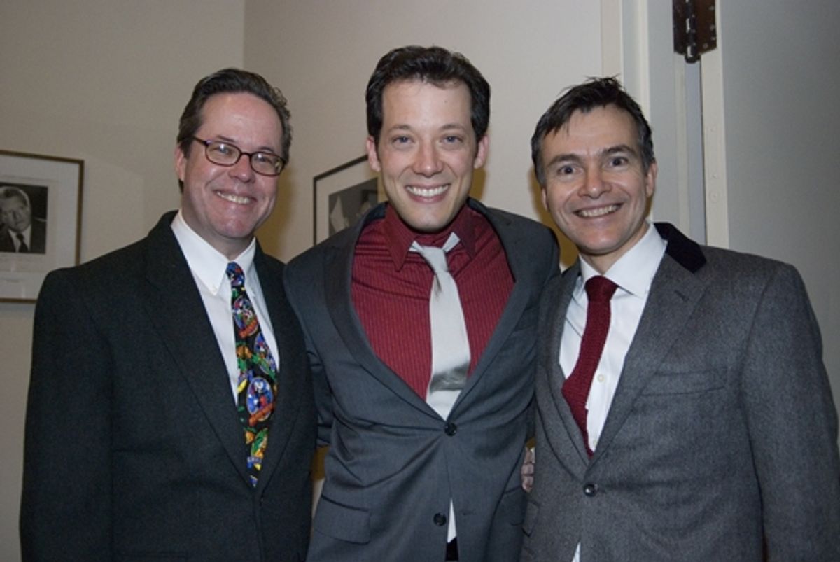 Dan Dutcher, John Tartaglia, and William Schermerhorn at BWW Feature: John Tartaglia & The NY Pops