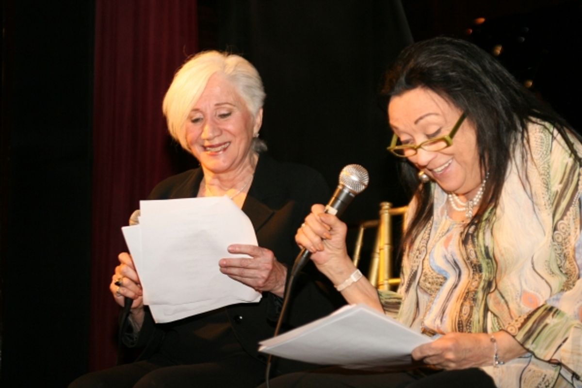 Olympia Dukakis & Judith Malina at Martin Sheen, Olympia Dukakis & More at The Living Theatre Fundraising Gala