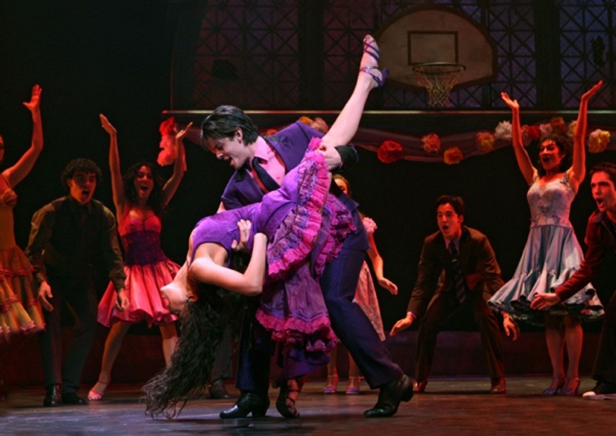 Karen Olivo as Anita and George Akram as Bernardo
 at 