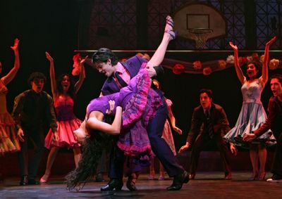 Karen Olivo as Anita and George Akram as Bernardo
 Photo