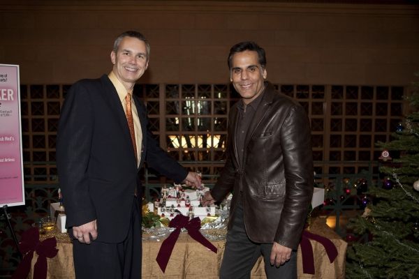 Brad Furh (GMCLA Board Member) and Troup Coronado (AT&T Sponsor) Photo