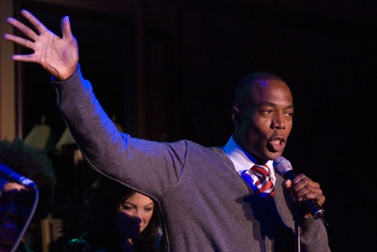 Broadway Inspirational Voices Director Michael McElroy at Photos: Mraz & More Sing for True Colors
