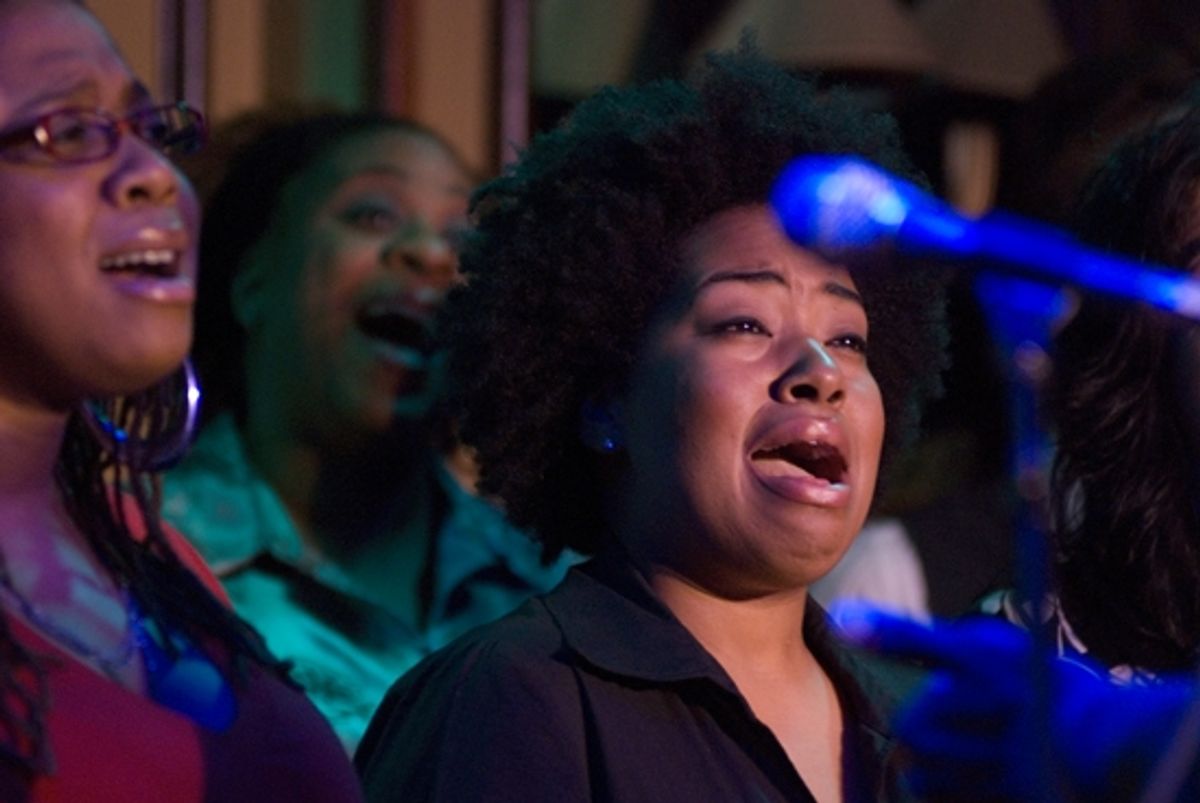 Crystal Monee Hall, Danielle Lee Greaves, and Celisse Henderson at 