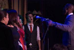 Gavin Creel and Broadway Inspirational Voices Photo