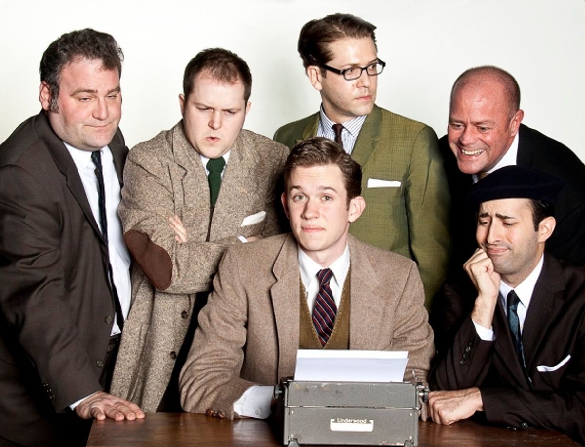 John Pszyk, Erik Archilla,Daviel Fredrick (seated), Regan Adair, Ted Wold and Brian Hathaway at 