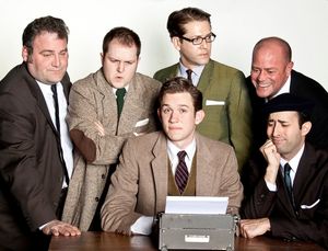 John Pszyk, Erik Archilla,Daviel Fredrick (seated), Regan Adair, Ted Wold and Brian H Photo