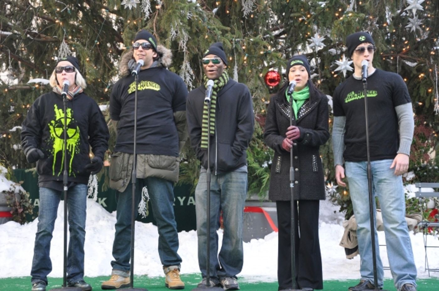 Photos: TOXIC AVENGER Visits Bryant Park Photos: TOXIC AVENGER Visits Bryant Park Image