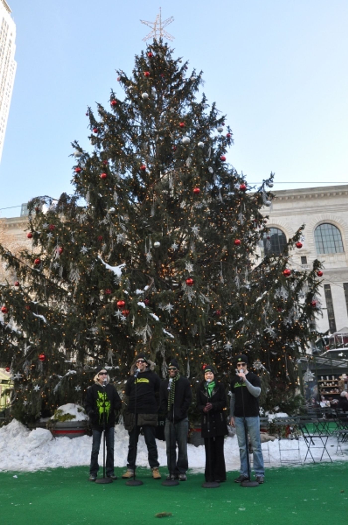Photos: TOXIC AVENGER Visits Bryant Park Photos: TOXIC AVENGER Visits Bryant Park Image