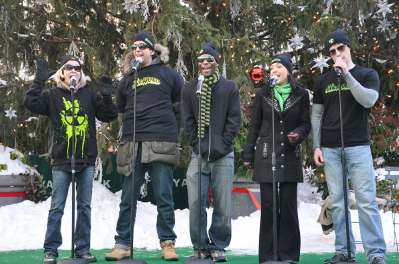 Photos: TOXIC AVENGER Visits Bryant Park Photos: TOXIC AVENGER Visits Bryant Park Image