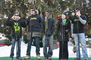 Nancy Opel, Nick Cordero, Demond Green, Diana DeGarmo, Jonathan Root Photo