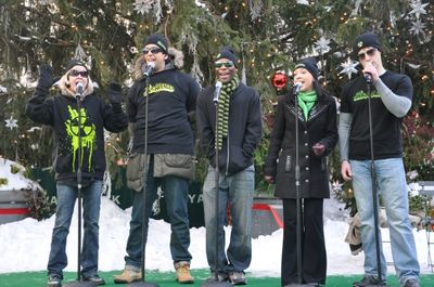 Nancy Opel, Nick Cordero, Demond Green, Diana DeGarmo, Jonathan Root Photo