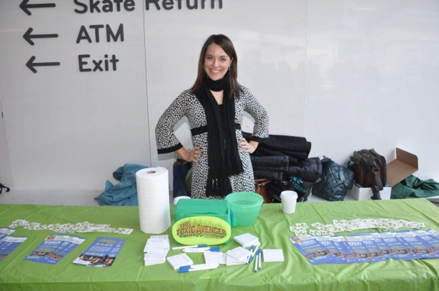 Photos: TOXIC AVENGER Visits Bryant Park Photos: TOXIC AVENGER Visits Bryant Park Image