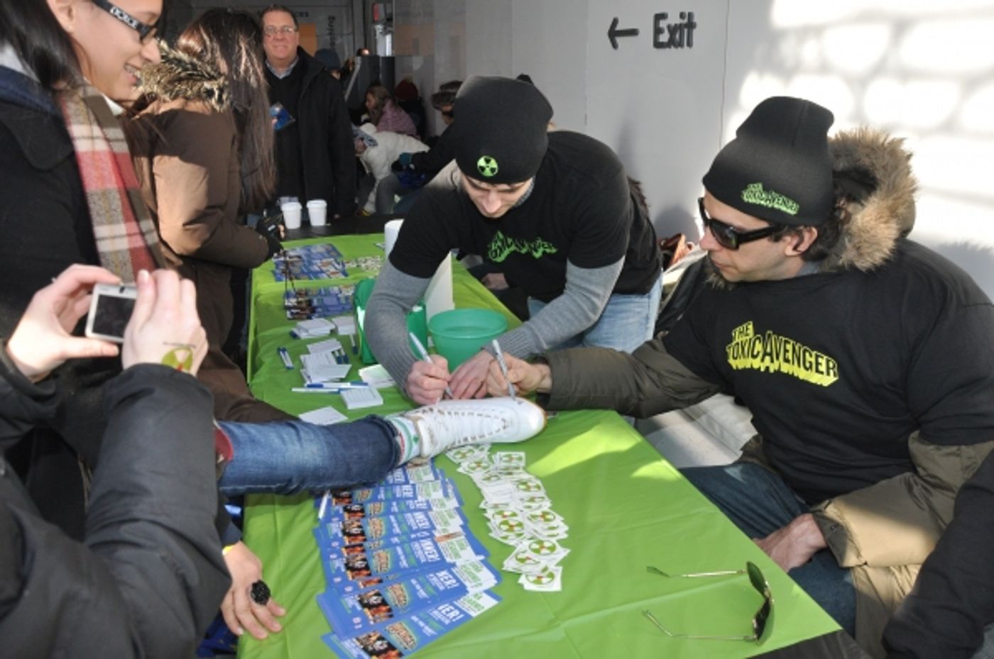 Photos: TOXIC AVENGER Visits Bryant Park Photos: TOXIC AVENGER Visits Bryant Park Image