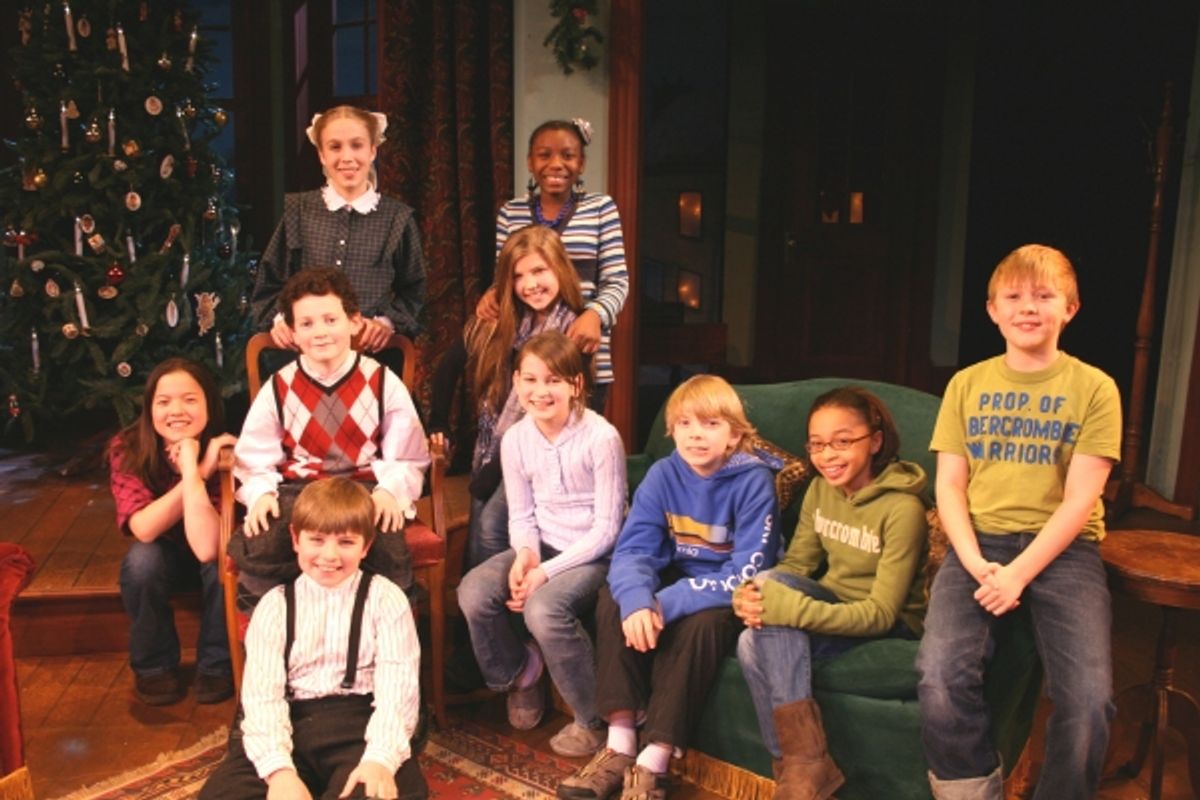 L to R standing, Linnea Schulz (BCT), Ah-niyah Yonay Neal, Catherine Missal; middle, Piper Curda, Adam Freeman (BCT), Lydia Clemente, Gabriel Rush, Kendra Tate, Clark Kelley Oliver; kneeling, Coleman Hirschberg (BCT) at 